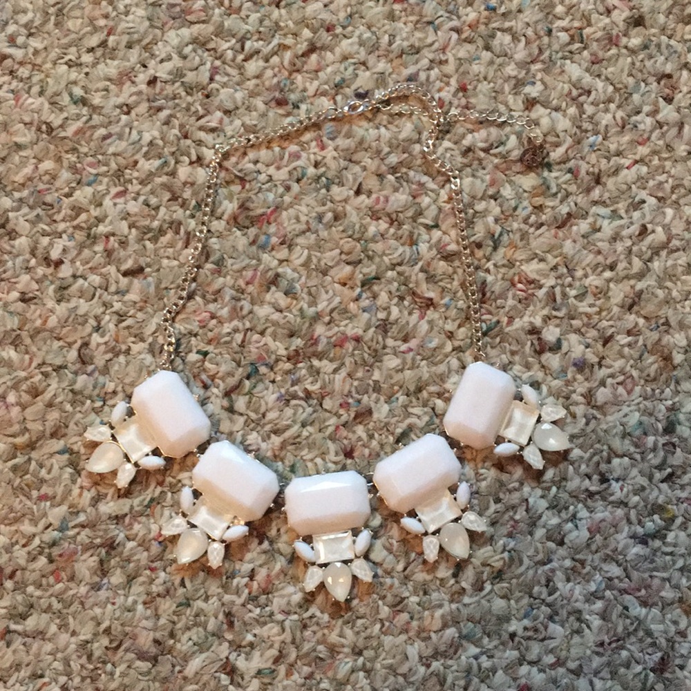 White Bauble Necklace